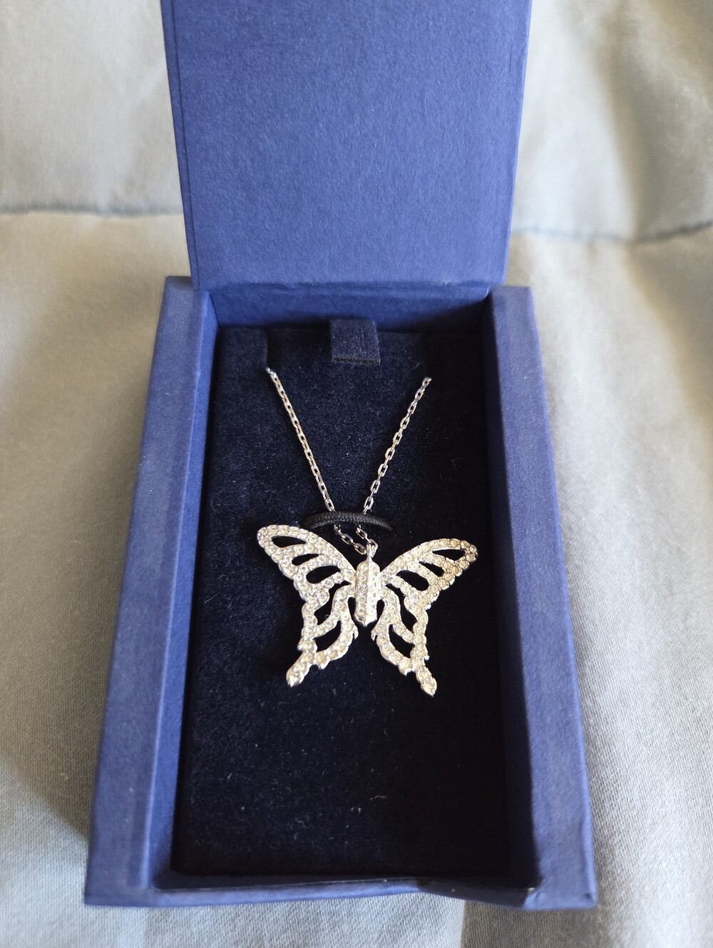Swarovski Nightingale Butterfly Necklace